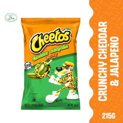 CHEETOS CRUNCHY CHEDDAR JALEPENO 215G x 10