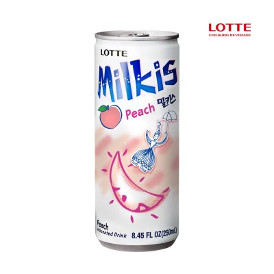 Lotte Milkis Peach  250 ml x 30