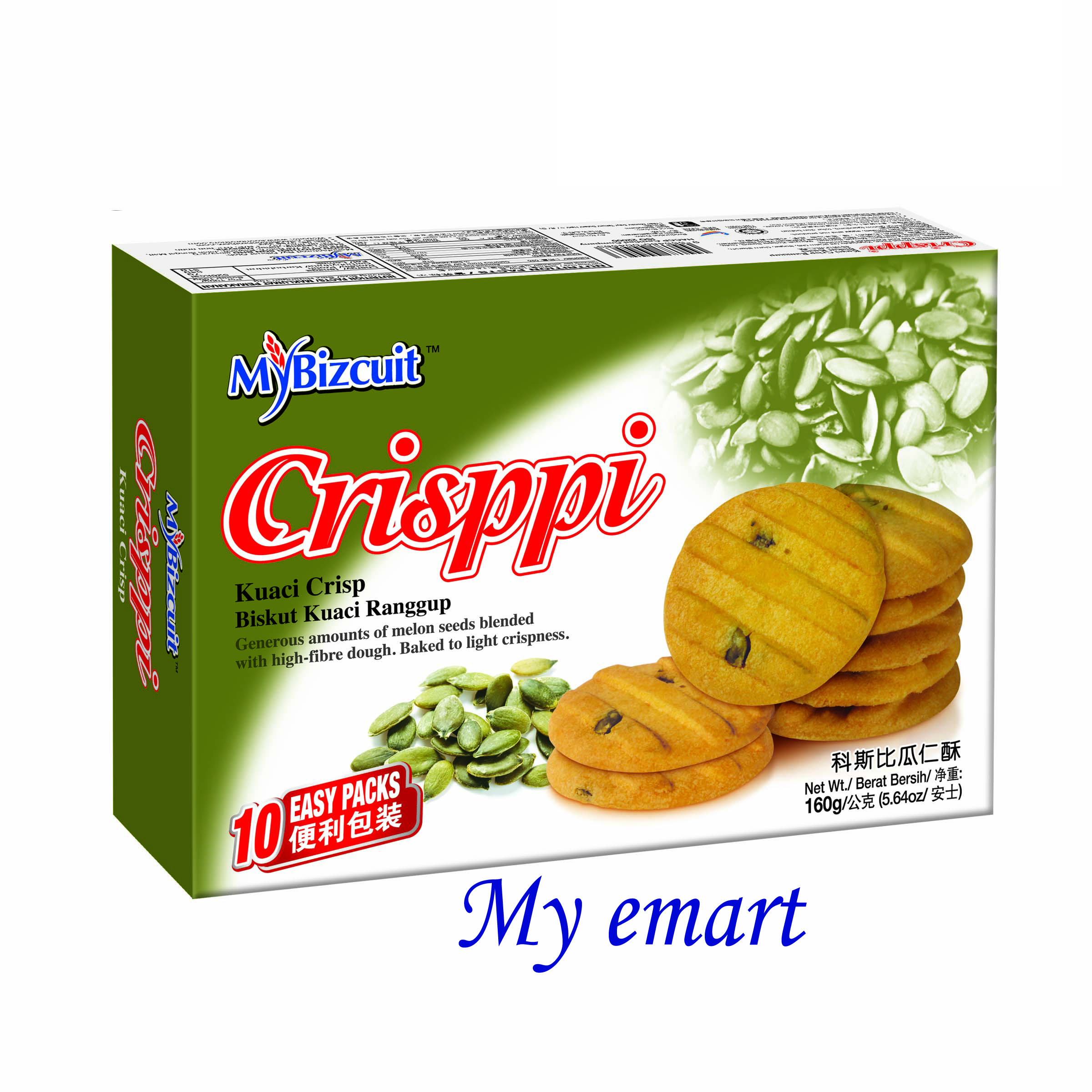 PBOX 07 CRISPPI KUACI CRISP (160 g Per Unit)