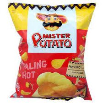 MISTER POTATO PERISA HOT & SPICY 60g x 12