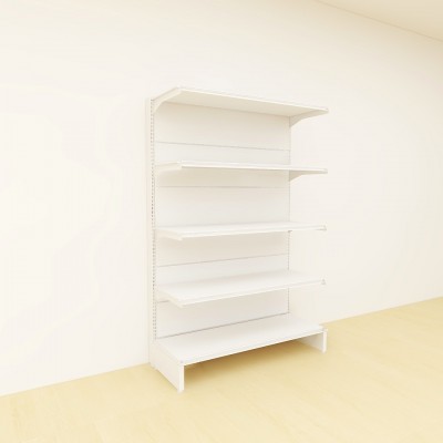 Premium Retail Display Shelves Wall Joint Unit 2100 H x 1200L x 505 D