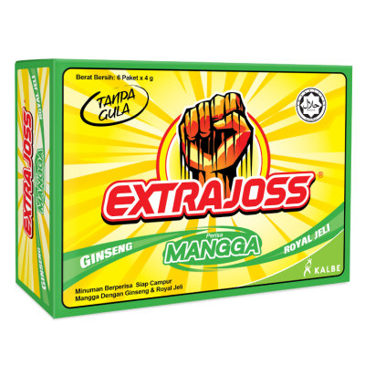 Extra Joss Mangga 4gm x 6 sachets (120 packs )