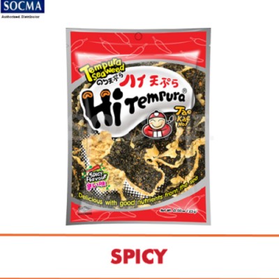 TAO KAE NOI TEMPURA SEAWEED SPICY 8X6X40G