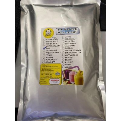 Ice Blended Milk Shake Powder - Green Apple (1KG Per Unit)