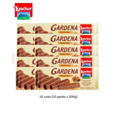 LOACKER Gardena Hazelnut 200g (24 Units Per Carton)