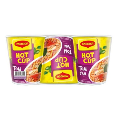 Maggi Hot Cup Tomyam 60g x 6's (Multi Pack)