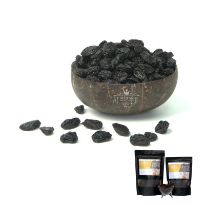 ALSULTAN ROYAL DIAMOND JUMBO BLACK RAISINS 10KG