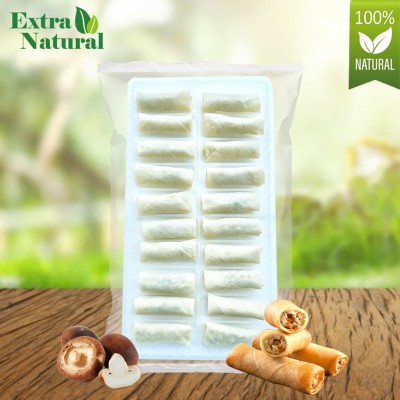 [Extra Natural] Mushroom Spring Roll 300g (30 Pack Per Carton)