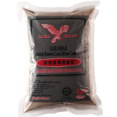 Black Pepper Powder 500g [KLANG VALLEY ONLY]