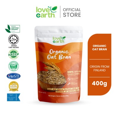 Organic Oat Bran 400g