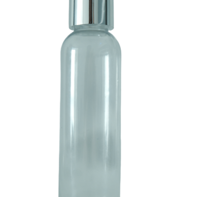 PLASTIC BOTTLES Transparent Plastic Lotion (120ml)