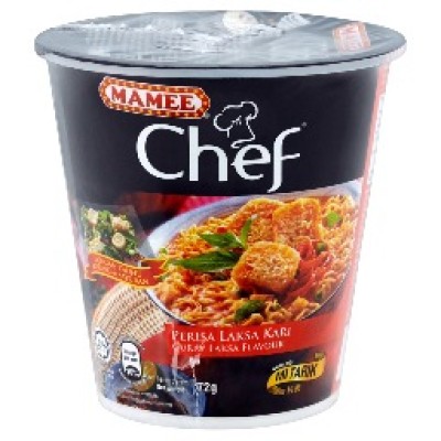 Mamee Chef Laksa Kari 1x24x72g [KLANG VALLEY ONLY]