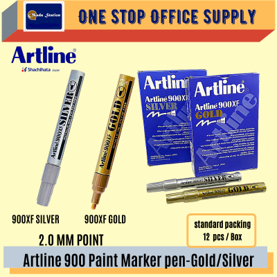 ARTLINE 900XF  PAINT MARKER - 2.0mm ( SLIVER COLOUR )