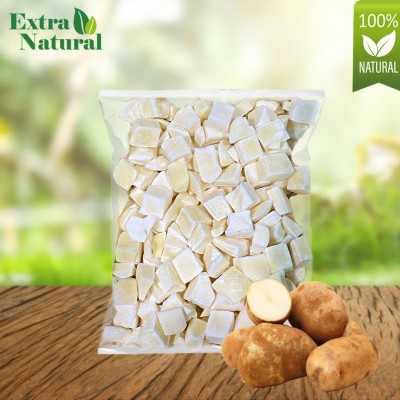 [Extra Natural] Frozen Potato Cube 20MM x 20MM 500g