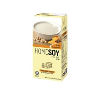 HOMESOY BROWN SUGAR SOYA MILK 1 litre Drink Minuman [KLANG VALLEY ONLY]