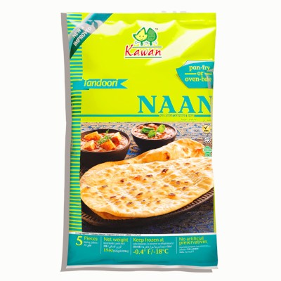 Tandoori Naan (5 pcs - 425g) (24 Units Per Carton)