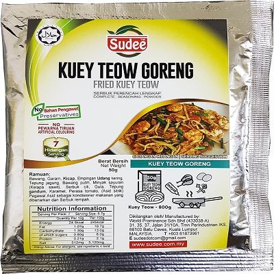 Sudee Kueyteow Goreng Spice Premixes 50g