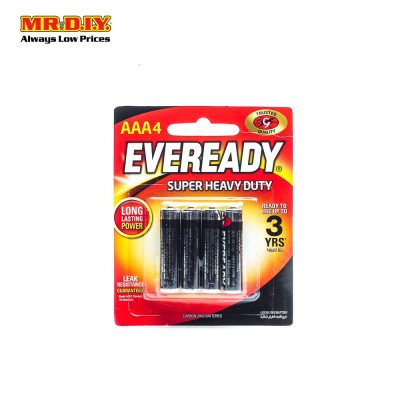 EVEREADY Super Heavy Duty AAA Battery (4pcs)