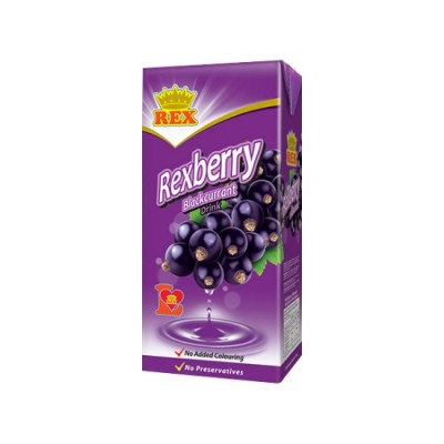 Rex Rexberry Minuman Blackcurrent 1L