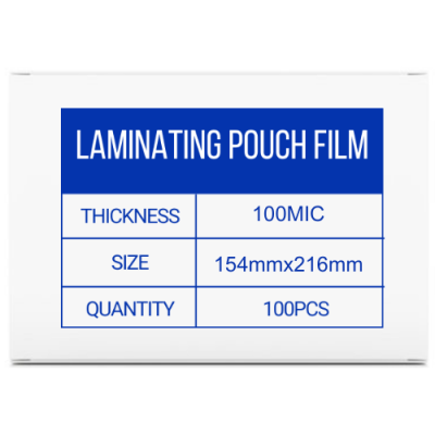 A5 Laminate Film - Poucher Film A5 100mic 154x216mm