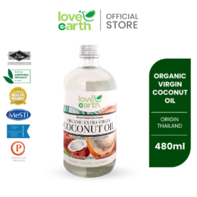 Organic Extra Virgin Coconut Oil 480g