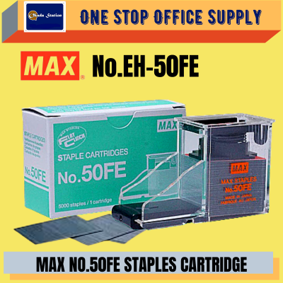 MAX STAPLES 50FE CARTRIDGES