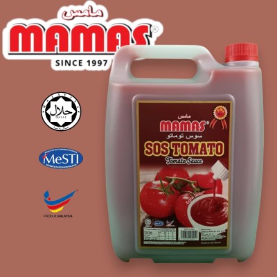 MAMAS TOMATO SAUCE 4.3kg x4