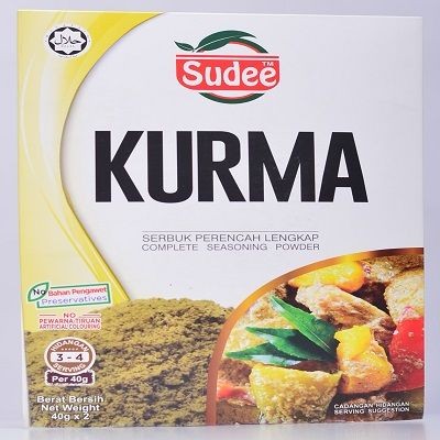 Sudee Masak Kurma Spice Premixes 80g