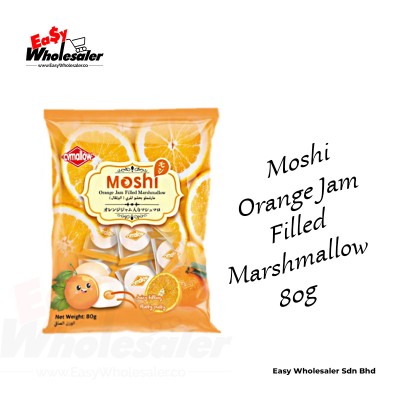 ORANGE JAM FILLED MARSHMALLOW 80g