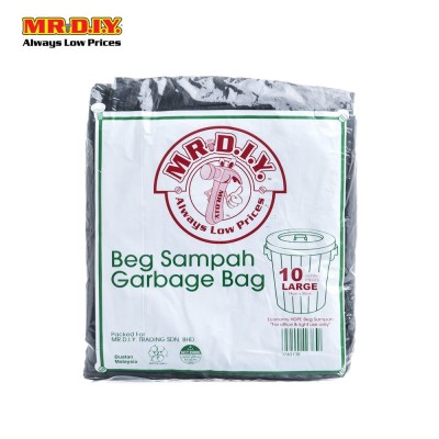 (MR.DIY) Eco-Friendly Garbage Bag L Size (10pcs)