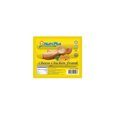 NutriPlus Frank Premium Chicken Frankfurter with Cheese 300g