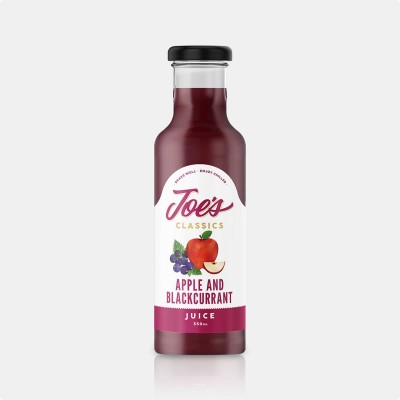 Joe's Classics Apple & Blackcurrant Juice 350ML