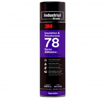 3M 78 POLYSTYRENE FOAM INSULATION SPRAY ADHESIVE