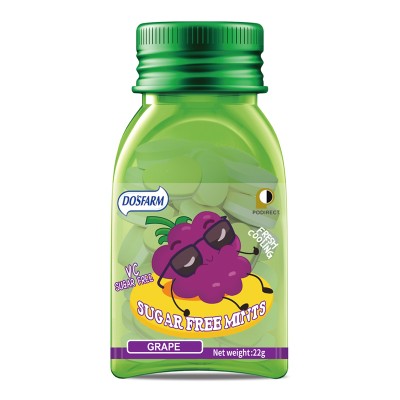 Dosfarm Sugar Free Mint Candy Grape 22g