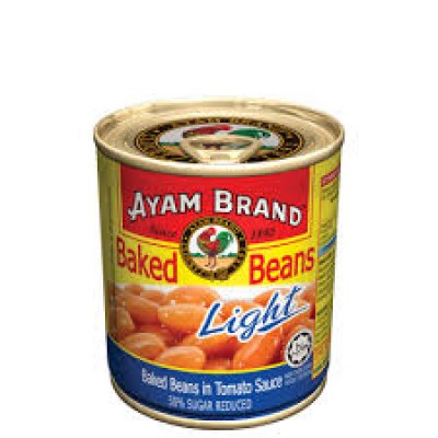 AYAM BRAND BAKED BEANS 230G (LIGHT) 48 X 230G