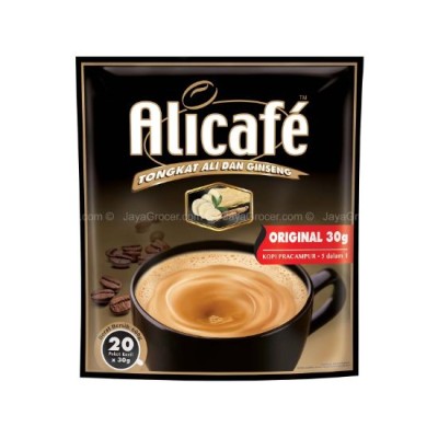 Alicafe Tongkat Ali Ginseng 30g x 20 sachets (20 per carton)