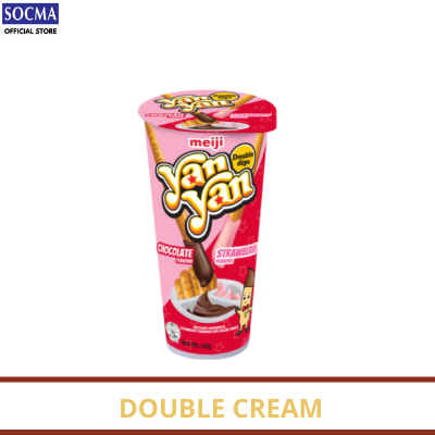 YAN YAN DOUBLE CREAM 8X10X44G (80 Units Per Carton)