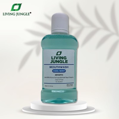 Mouth Wash Antiseptic 300ml  Cecair Kumur Mulut Antiseptik Living Jungle