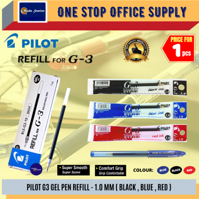 Pilot G3 Gel Pen Refill - 1.0mm ( Red Colour )