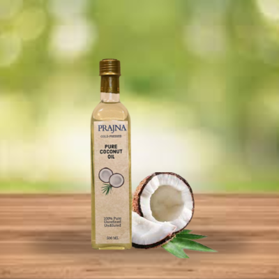 PRAJNA COCONUT OIL COLD-PRESSED 500ml