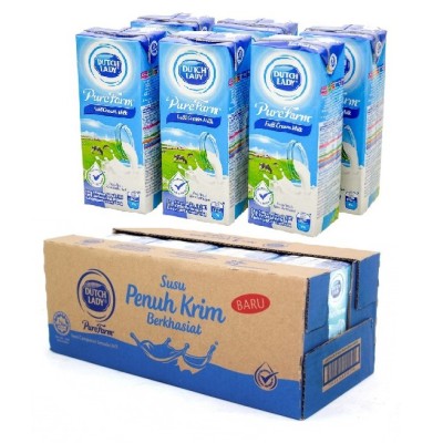 Dutch Lady UHT Full Cream Milk 200ml x 6 x 4