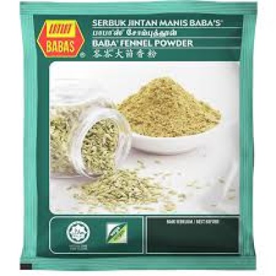 BABAS FENNEL POWDER JINTAN MANIS 250G