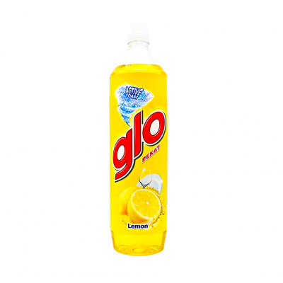 GLO LEMON CONCENTRATED DISHWASHING LIQUID 800ML 12 X 800ML