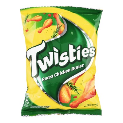 TWISTIES CHICKEN DANCE 60g 6 X 10 X 60G