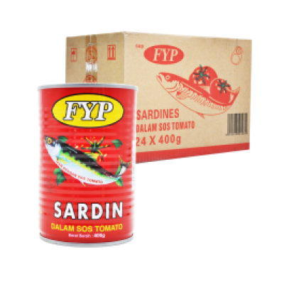 FYP Sardines in Tomato Sauce (Merah) 400gx24