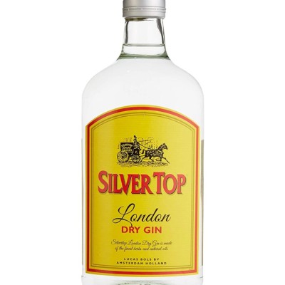 Bols Silvertop Dry Gin (37.5%) 700ml x 6