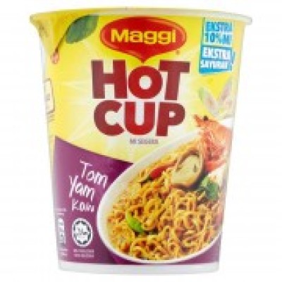 Maggi Hot Cup Tom Yam 60g x 6's x 9