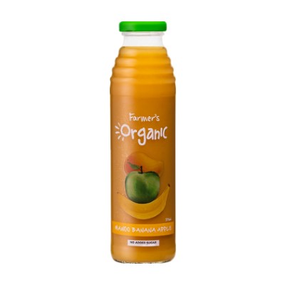 Farmer's Organic - Mango Banana Apple Smoothie 375ML