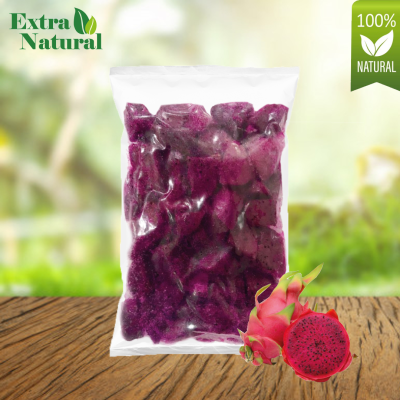 [Extra Natural] Frozen Dragon Fruit Chunk 500g