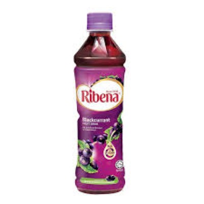 Ribena Blackcurrant Fruit Drink Pet Bottle - 450ML x 24